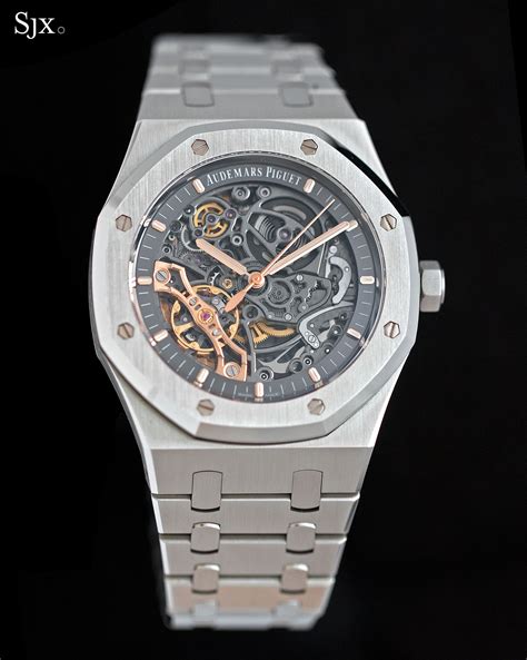 audemars piguet royal oak openworked skeleton worth inr 14 crore|Audemars Piguet Royal Oak Double Balance Wheel Openworked.